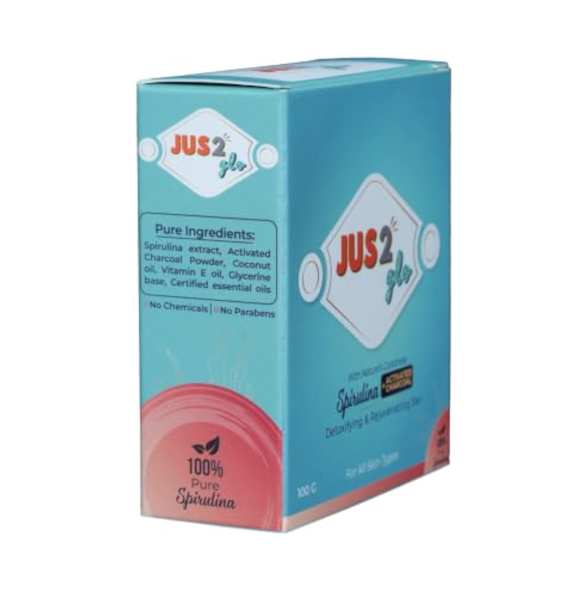 glo Detoxifying & Rejuvenating Soap Pack of 2